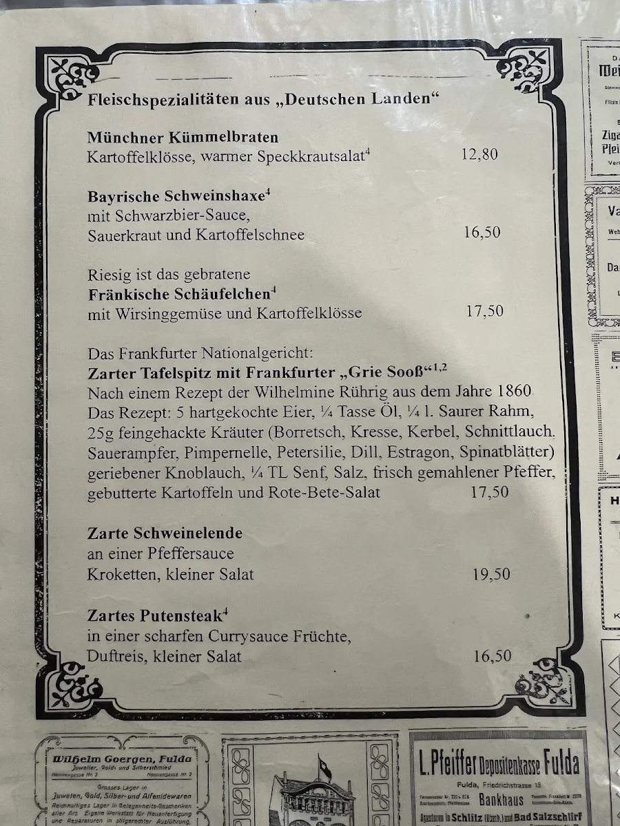 Speisekarte photo 4