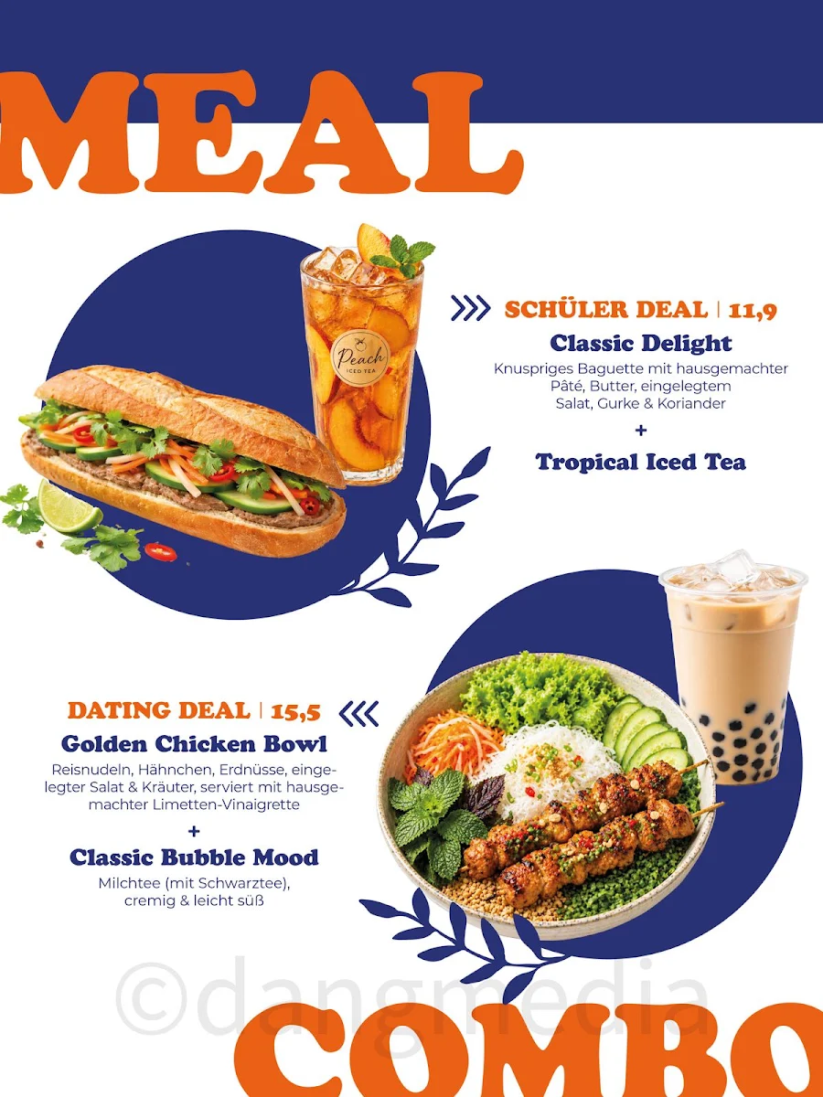 Speisekarte, Mai- Vietnamese sandwich & More