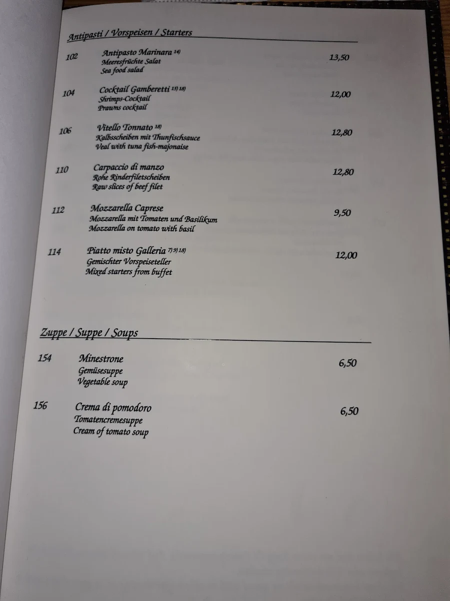 Speisekarte photo 1