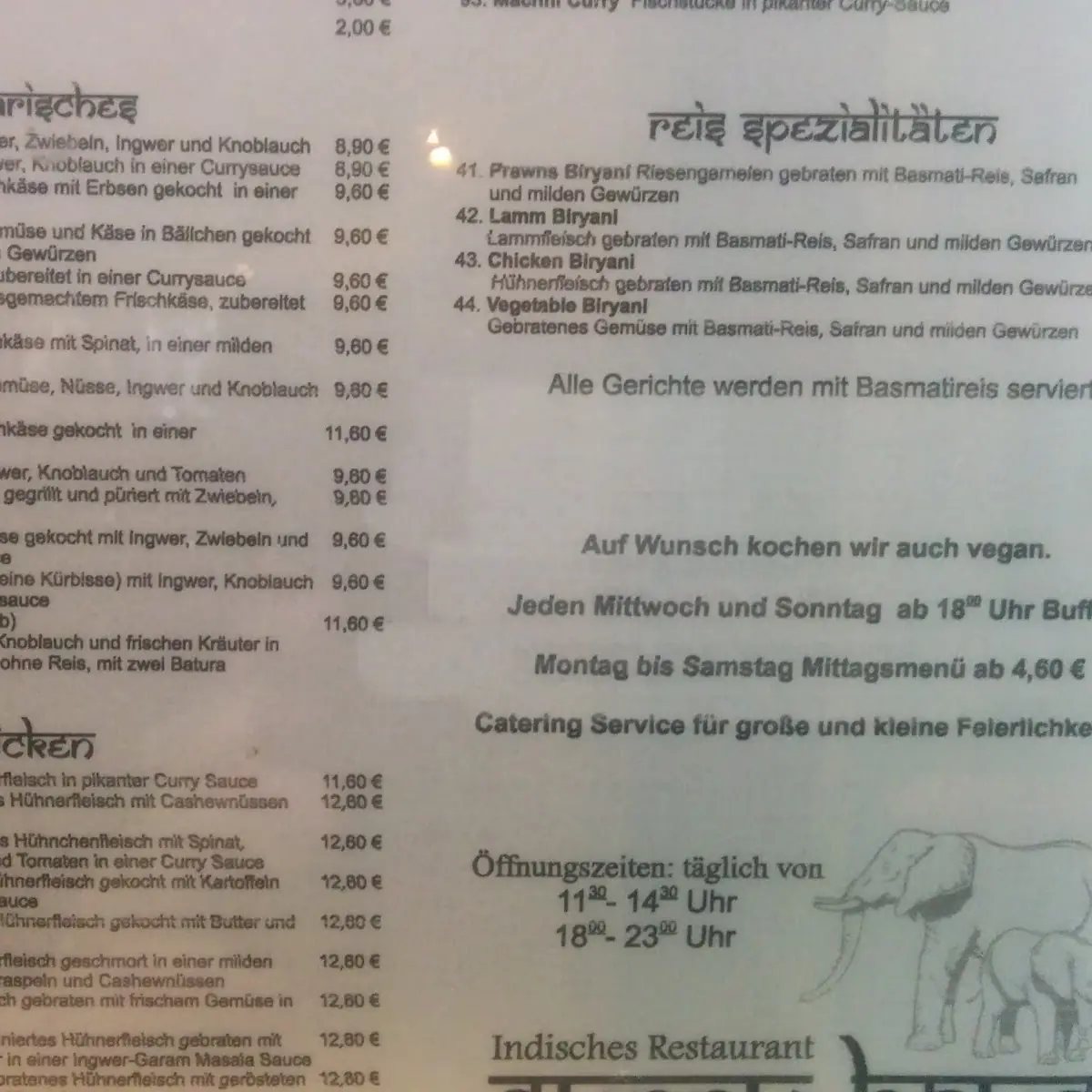 Speisekarte photo 6