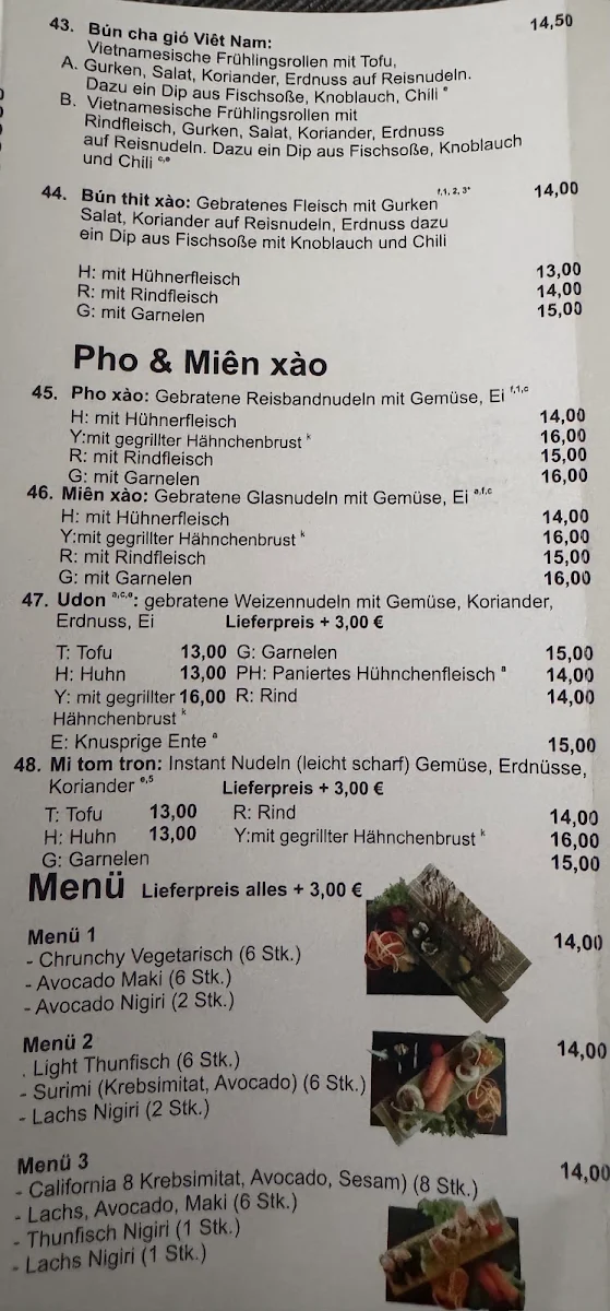 Speisekarte photo 2