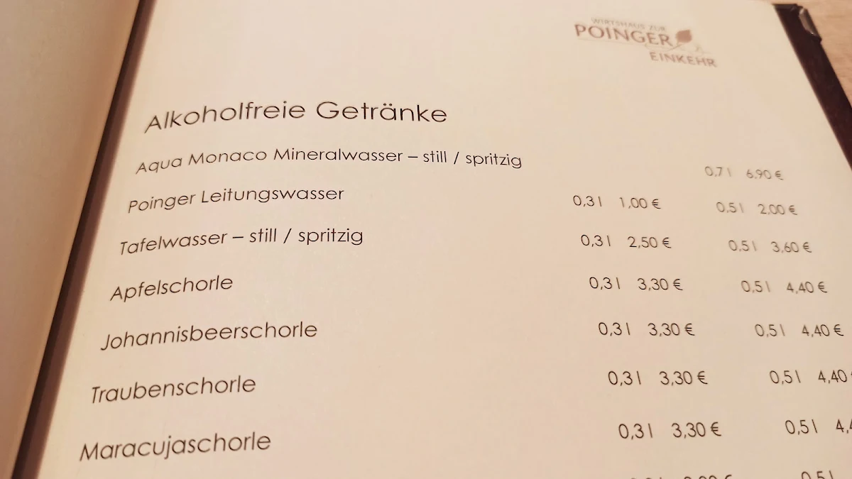 Speisekarte photo 2