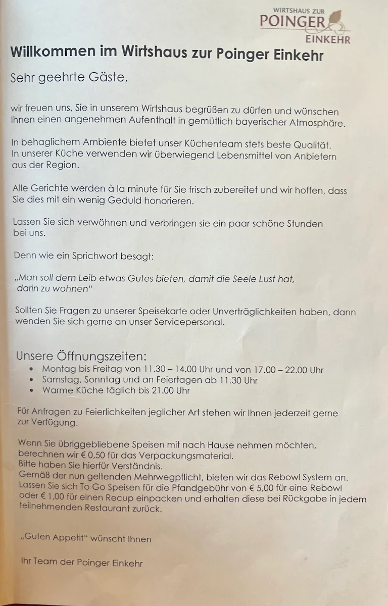 Speisekarte photo 6