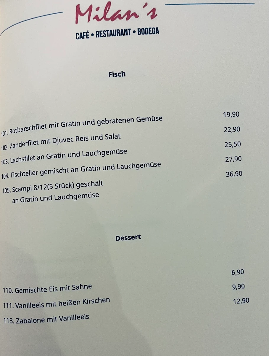 Speisekarte photo 2