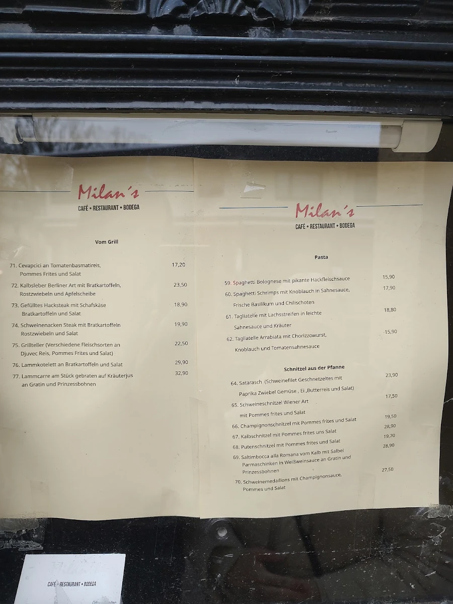 Speisekarte photo 3