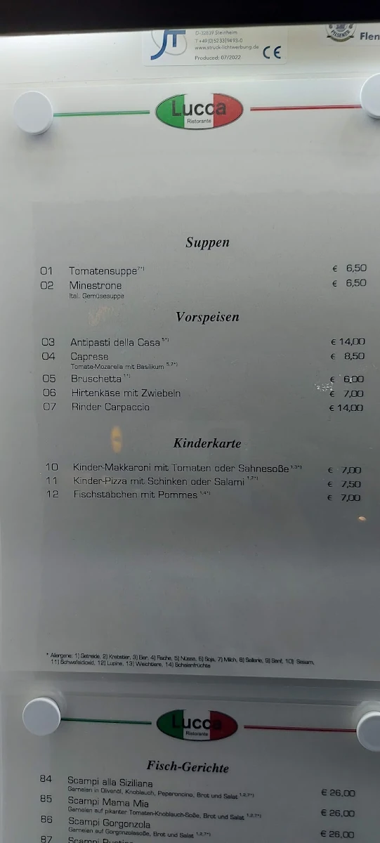 Speisekarte photo 3
