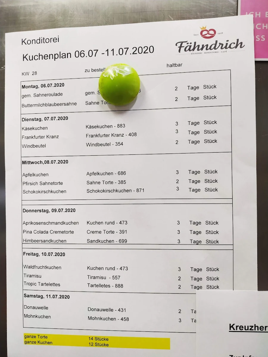 Speisekarte photo 1