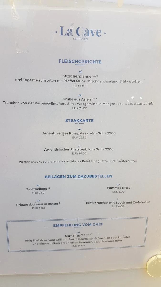 Speisekarte photo 1