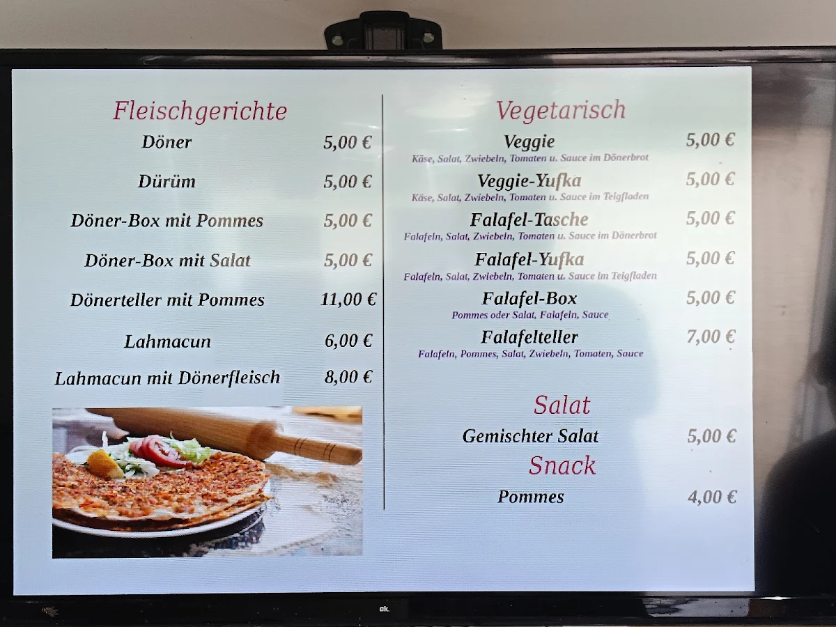 Speisekarte photo 1