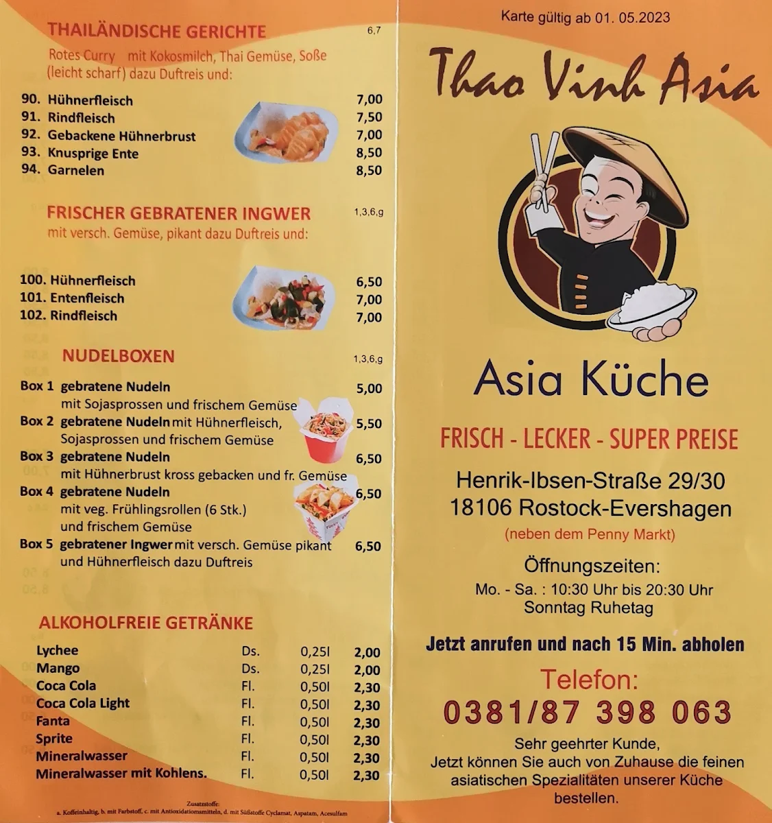 Speisekarte photo 1