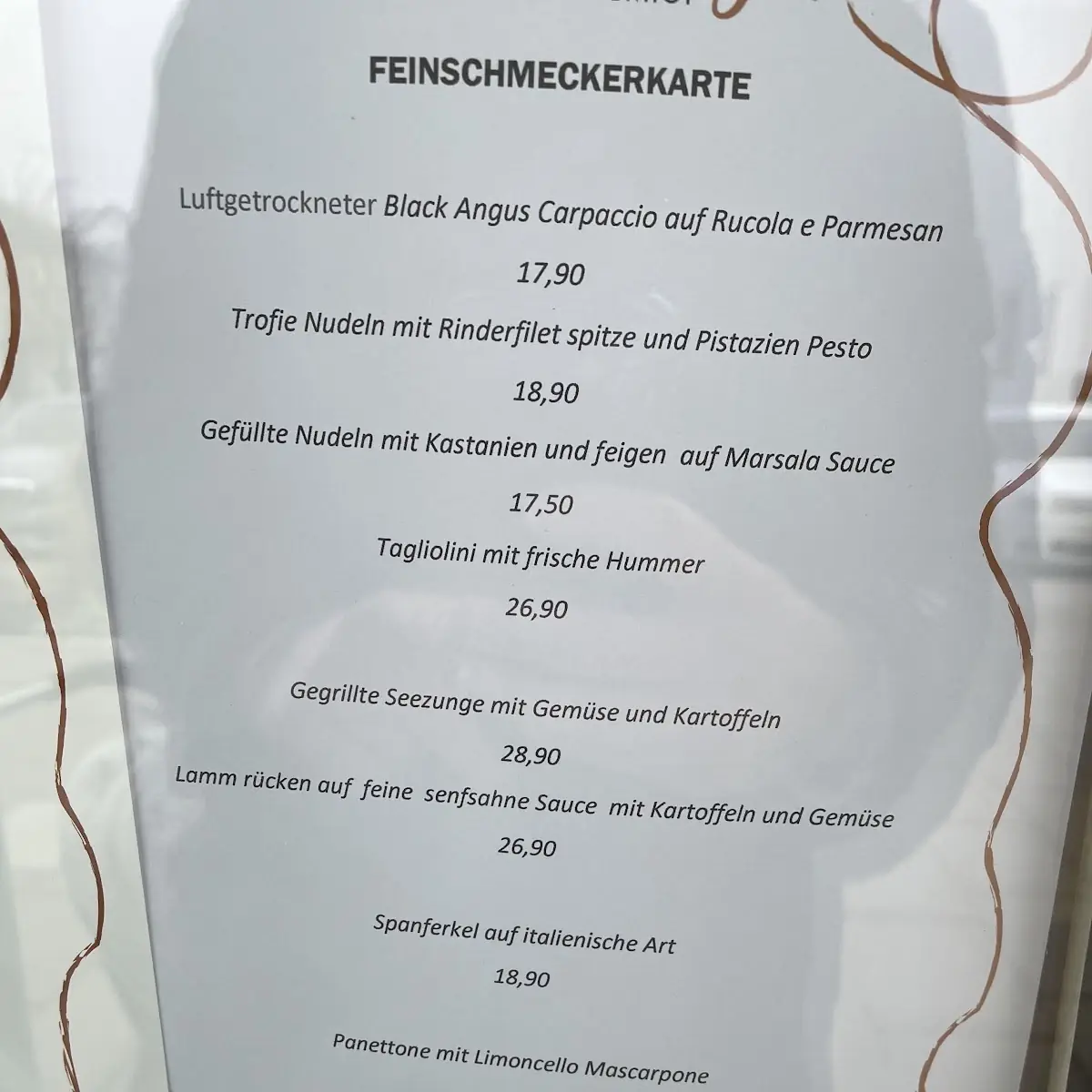 Speisekarte photo 2