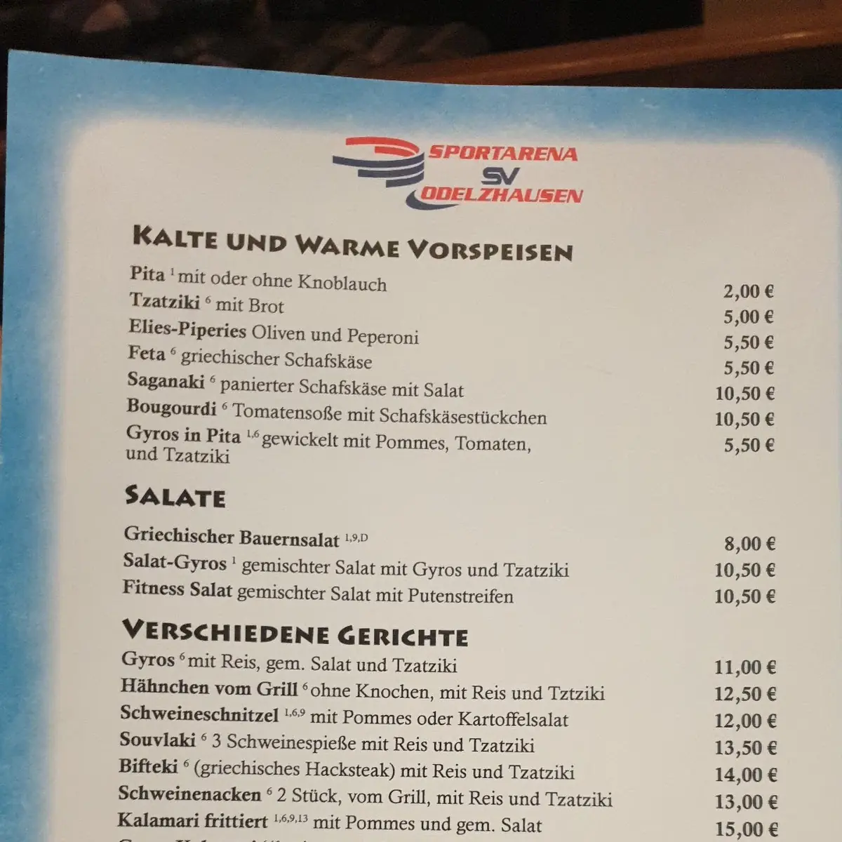 Speisekarte photo 3