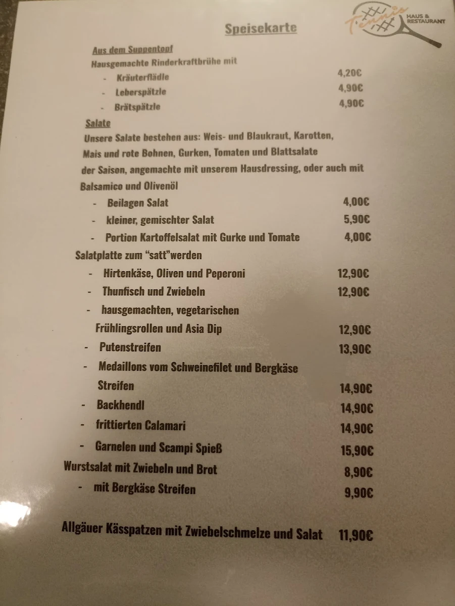 Speisekarte photo 1