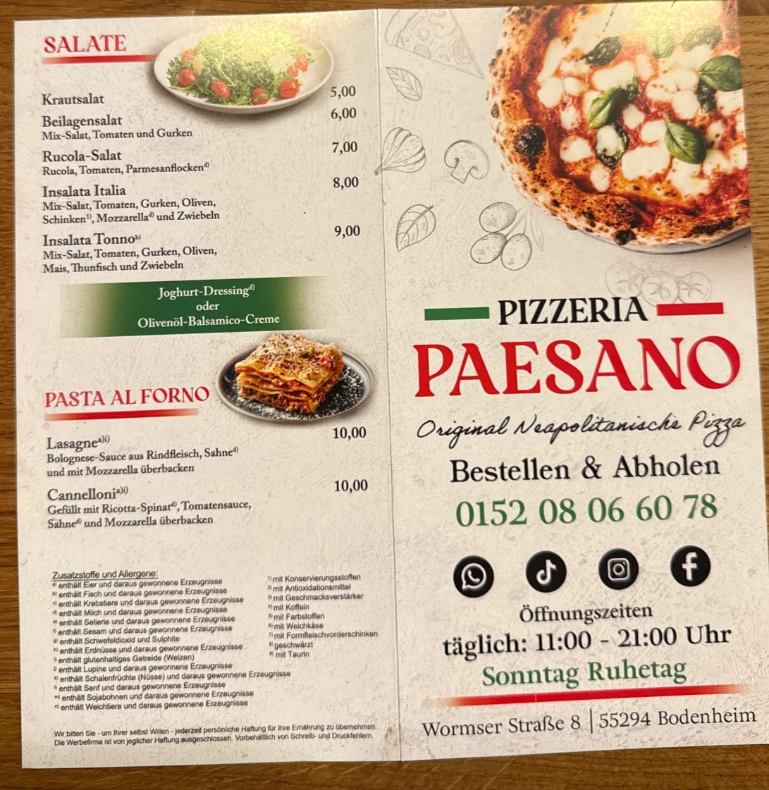 Speisekarte photo 4