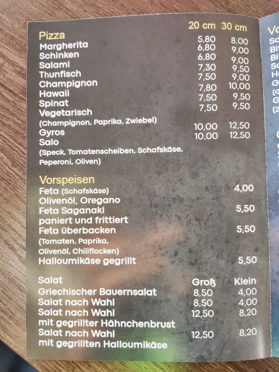 Speisekarte photo 4