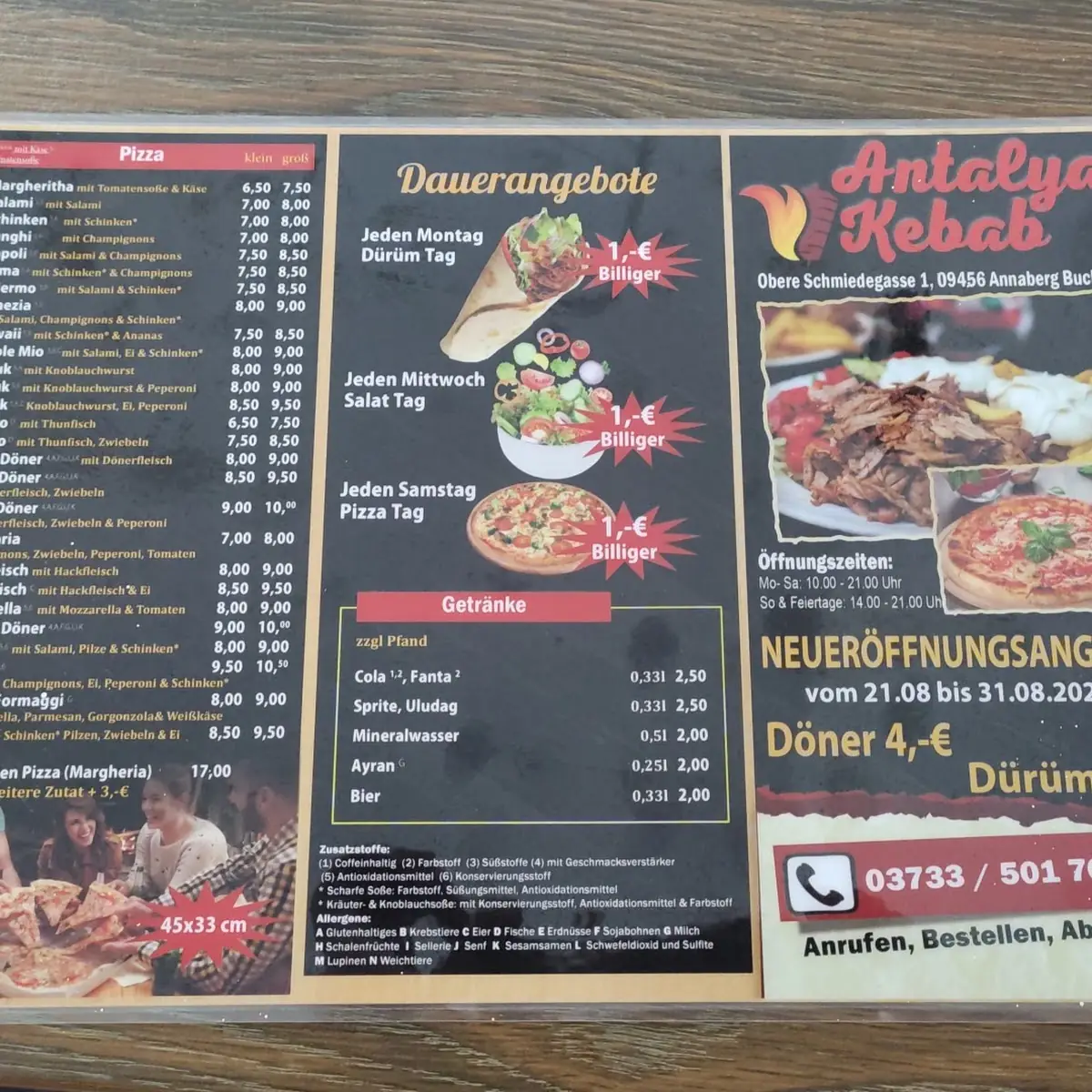 Speisekarte photo 2