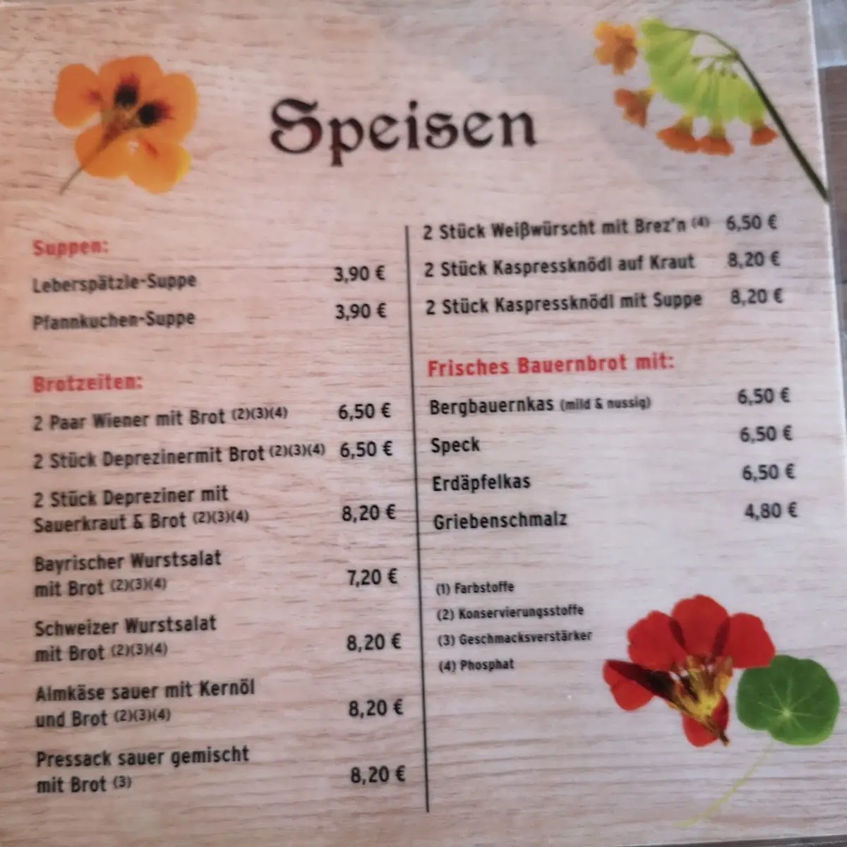 Speisekarte photo 10