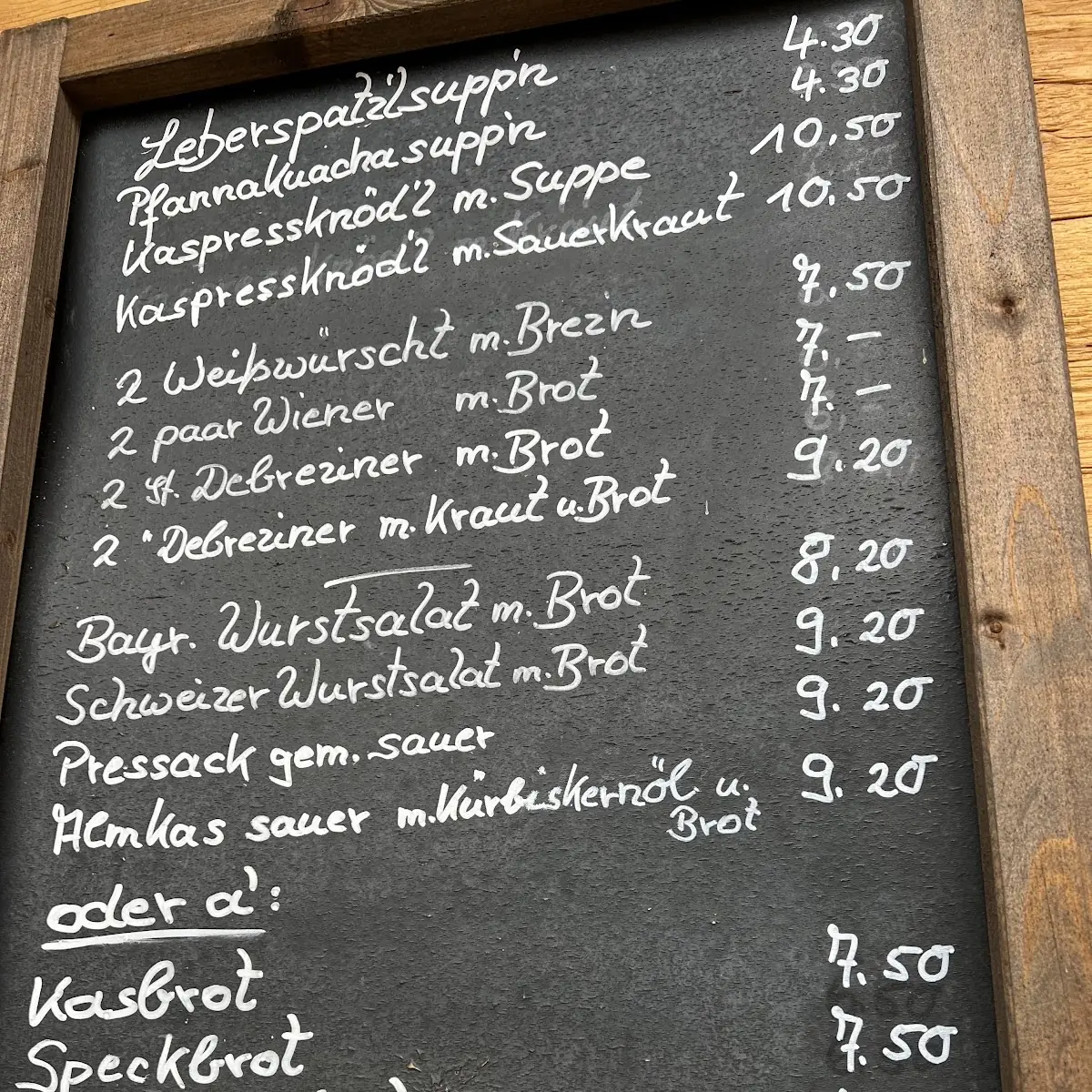 Speisekarte photo 4
