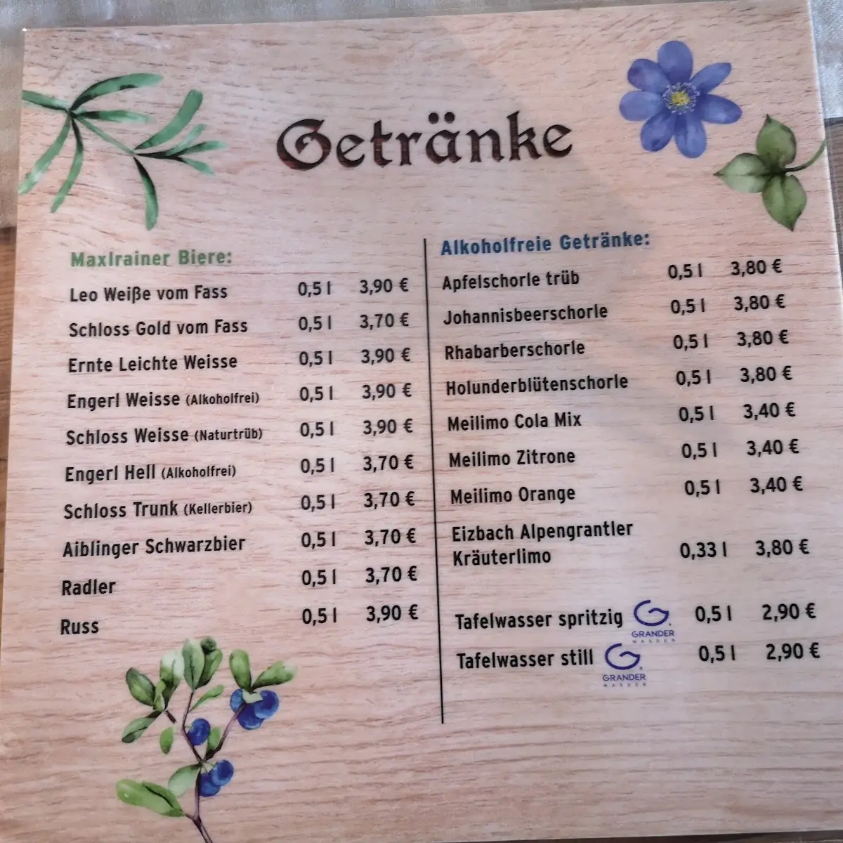 Speisekarte photo 6