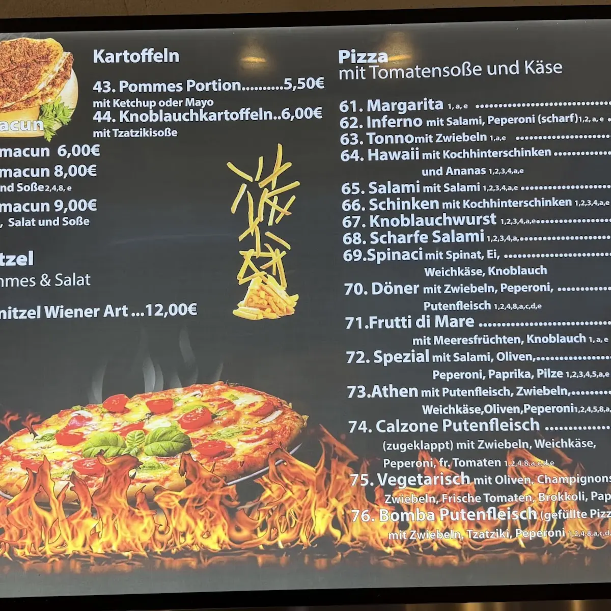 Speisekarte photo 3