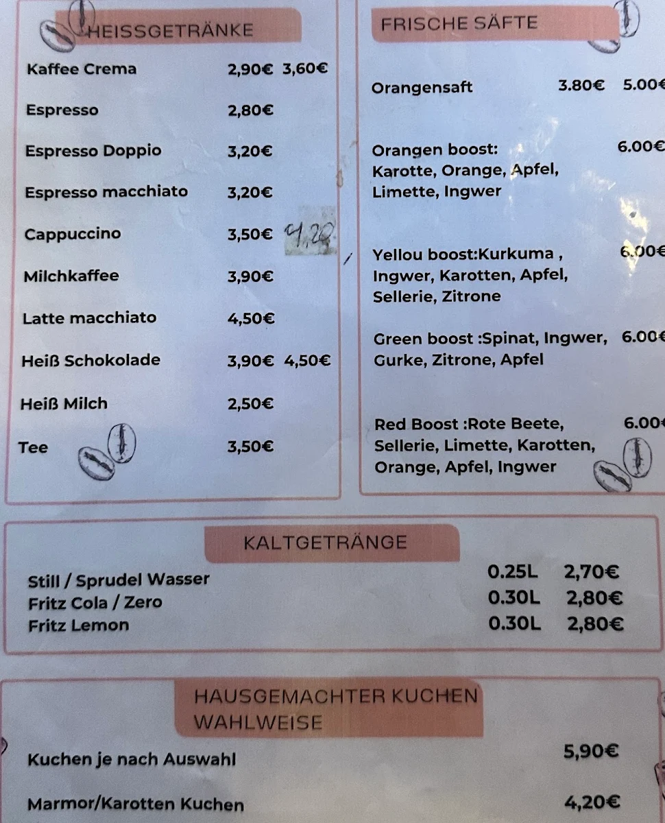 Speisekarte photo 3
