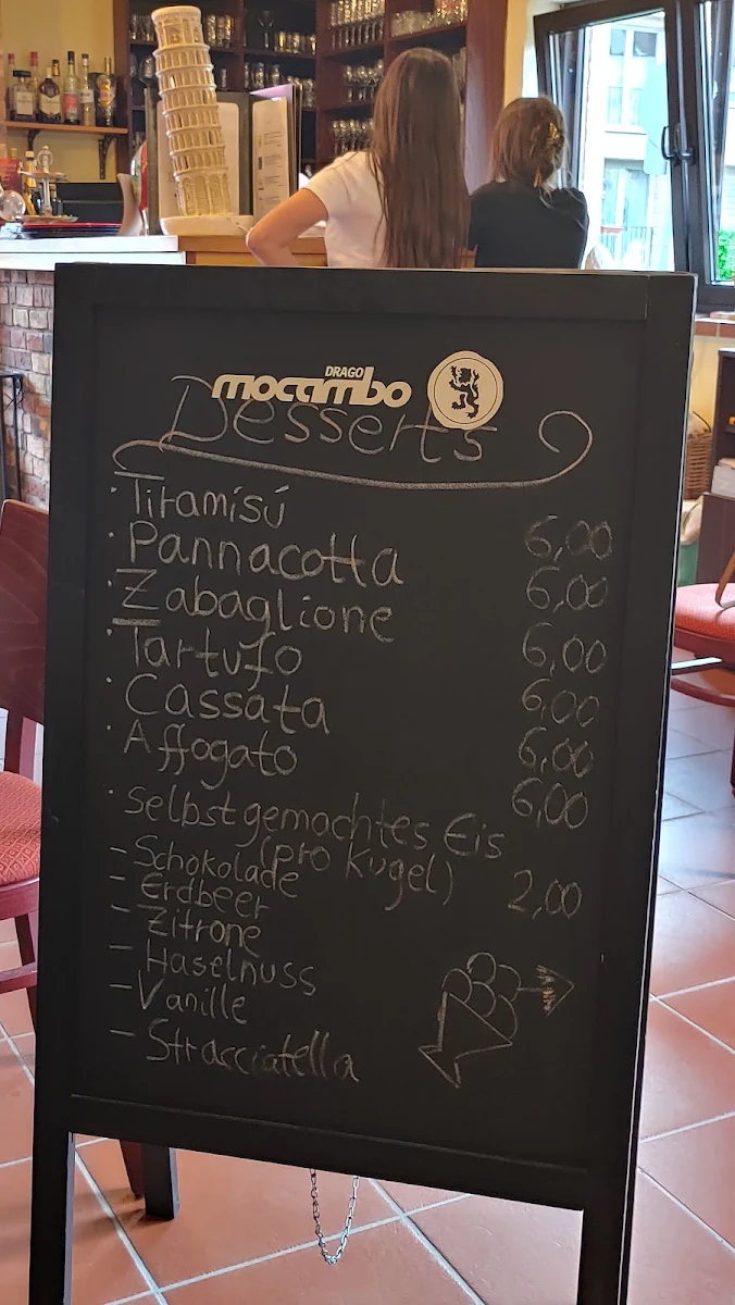 Speisekarte, La Vecchia Trattoria