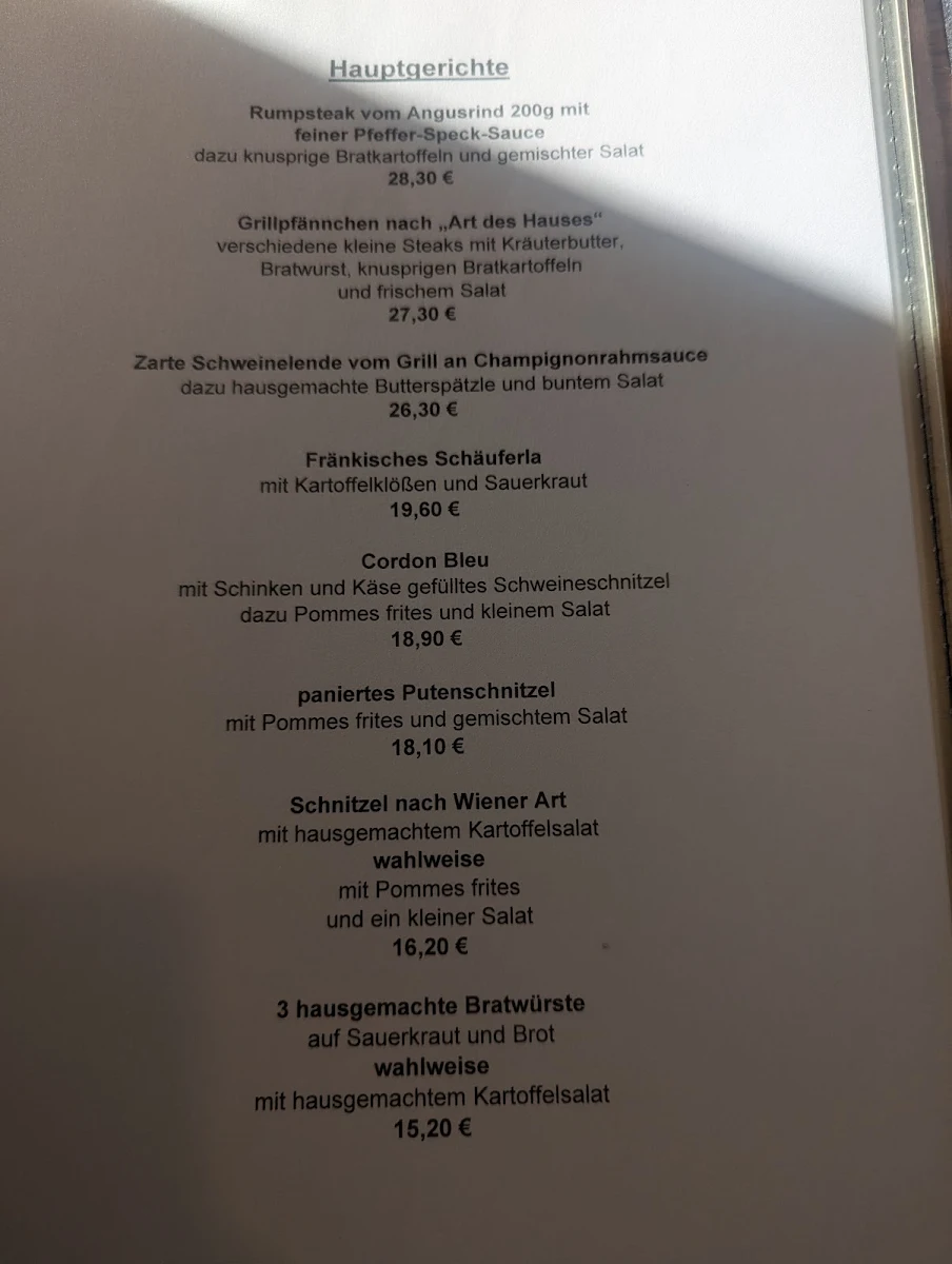 Speisekarte photo 8