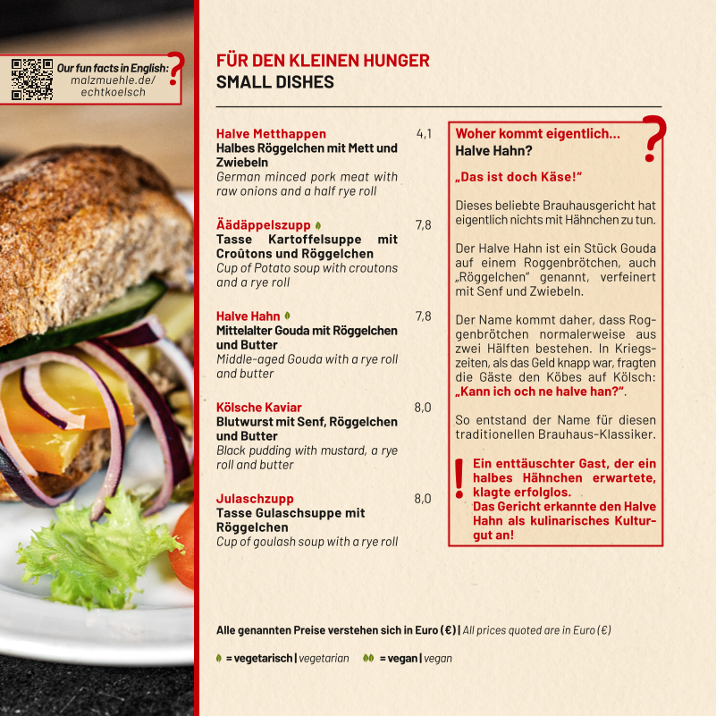 Speisekarte photo 2
