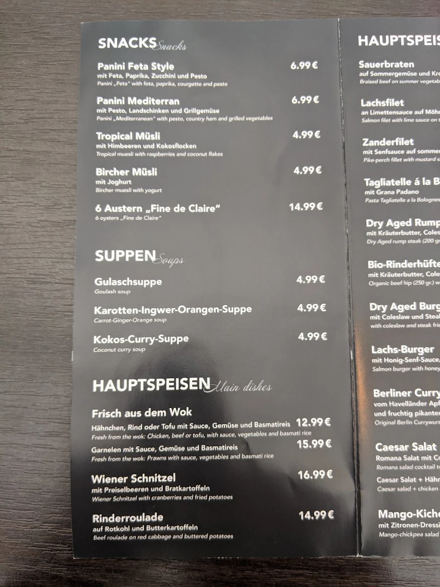 Speisekarte photo 4
