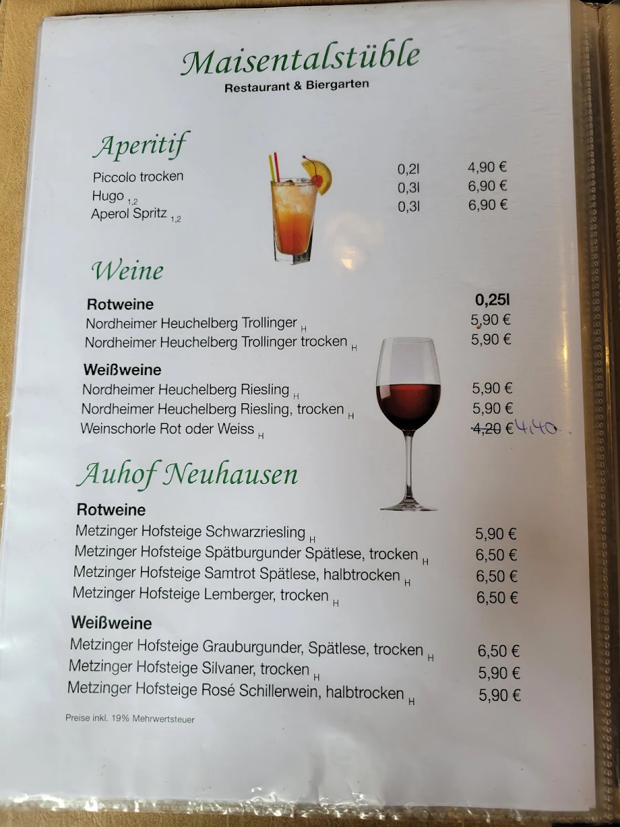 Speisekarte photo 1
