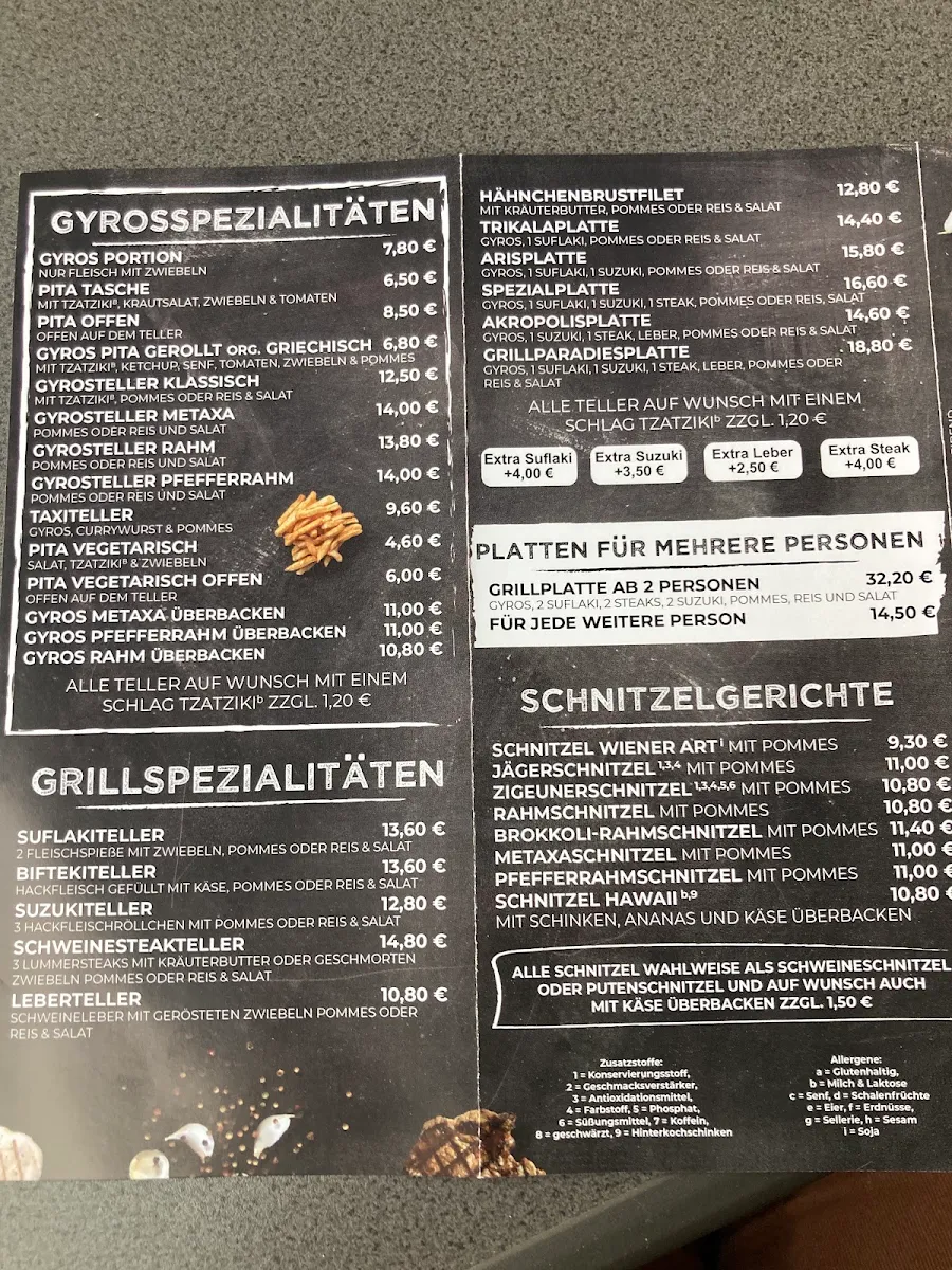 Speisekarte photo 3