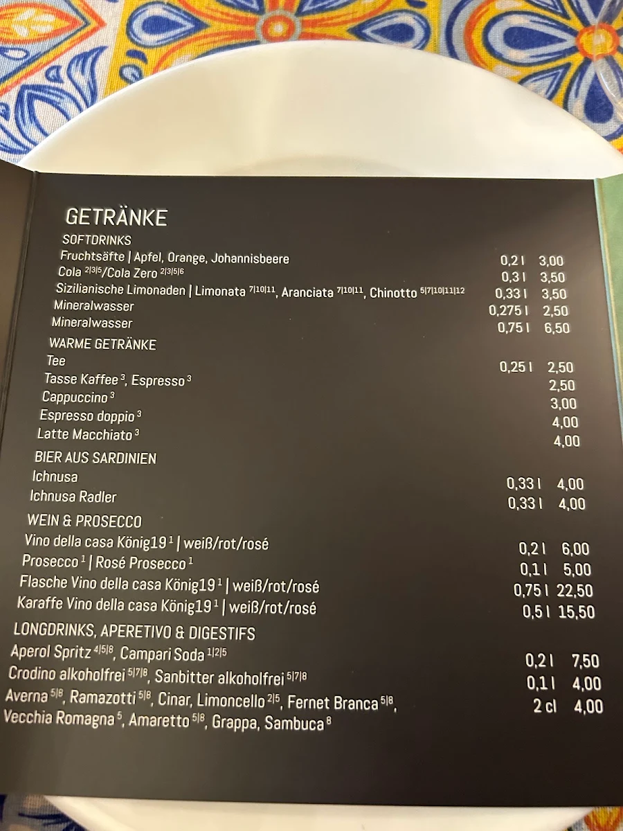 Speisekarte photo 1
