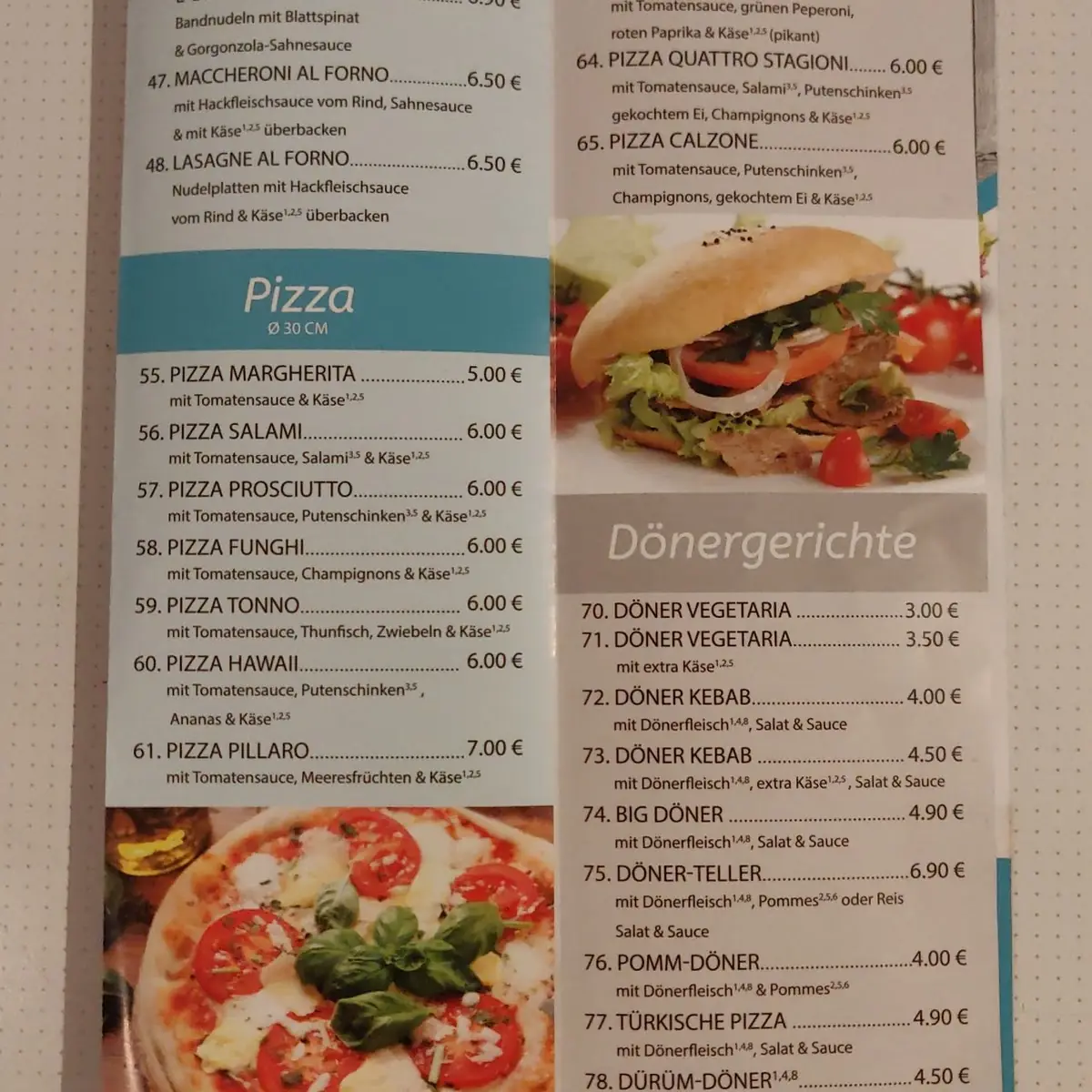 Speisekarte photo 7