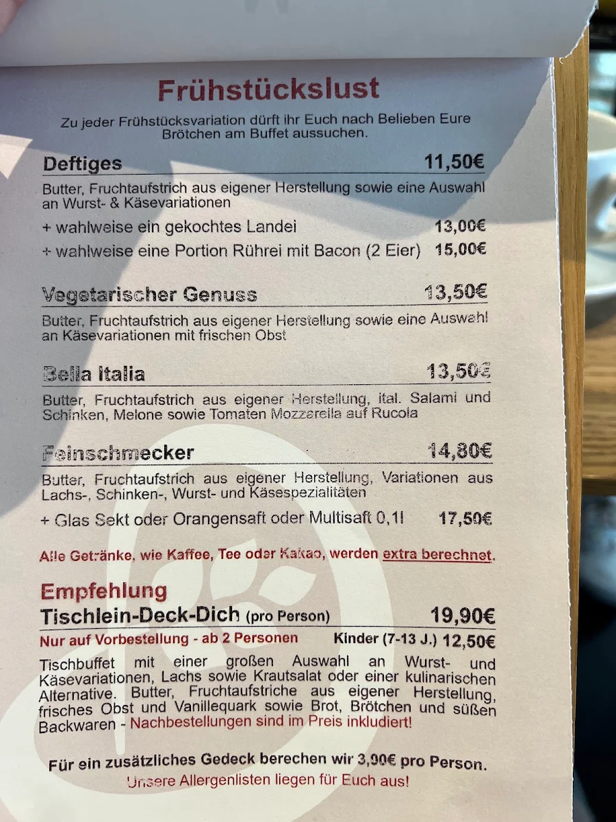 Speisekarte photo 1