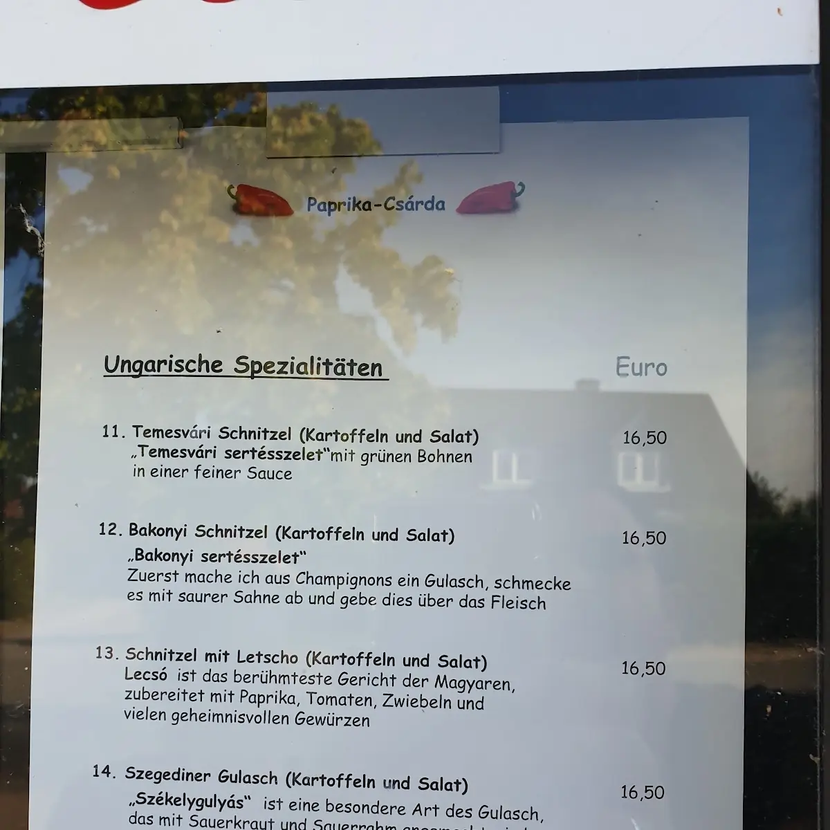 Speisekarte photo 9