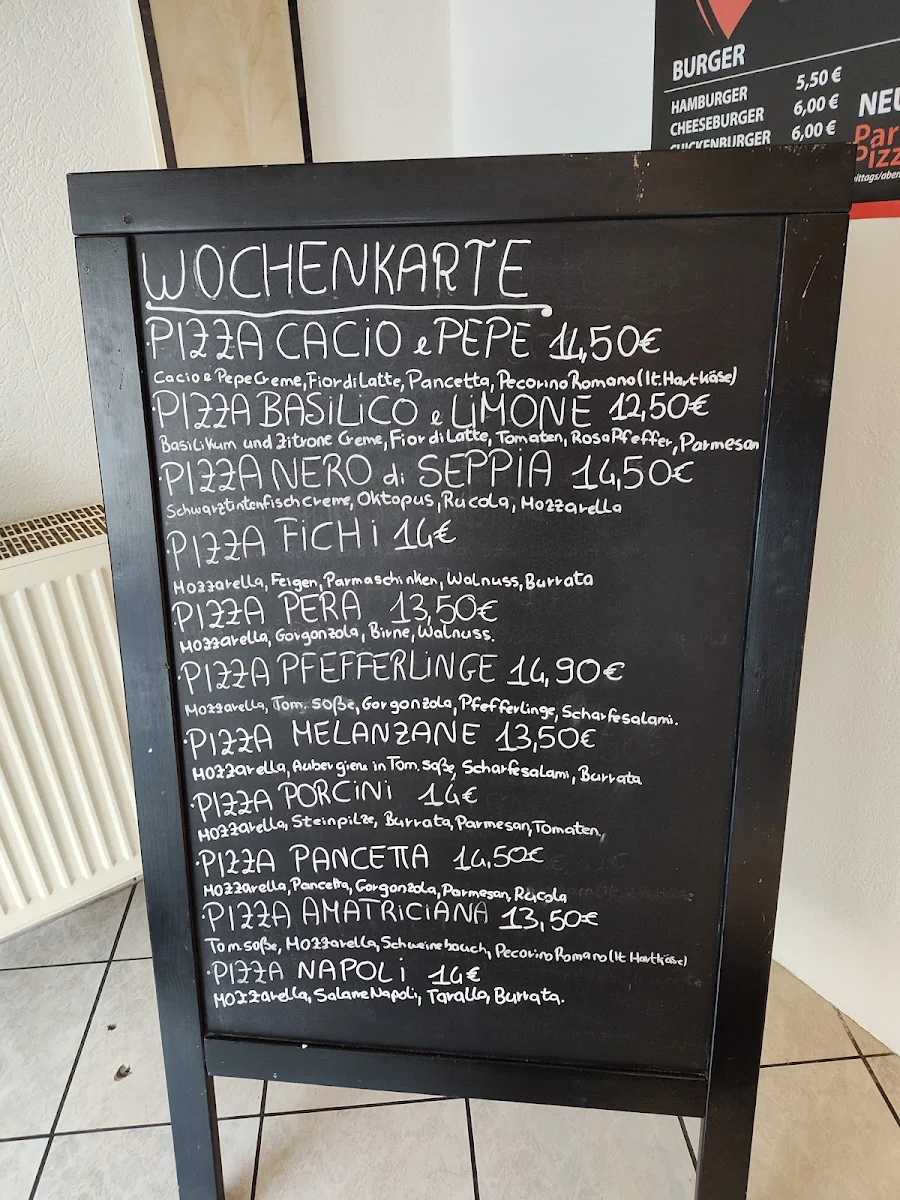 Speisekarte, Imbiss Cuore Italiano