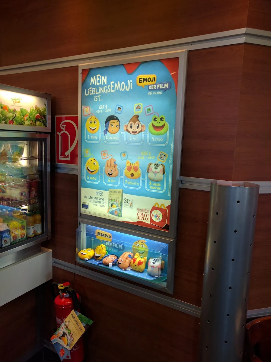 Speisekarte, McDonald's
