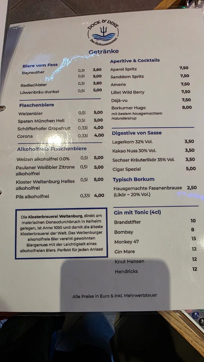 Speisekarte photo 2