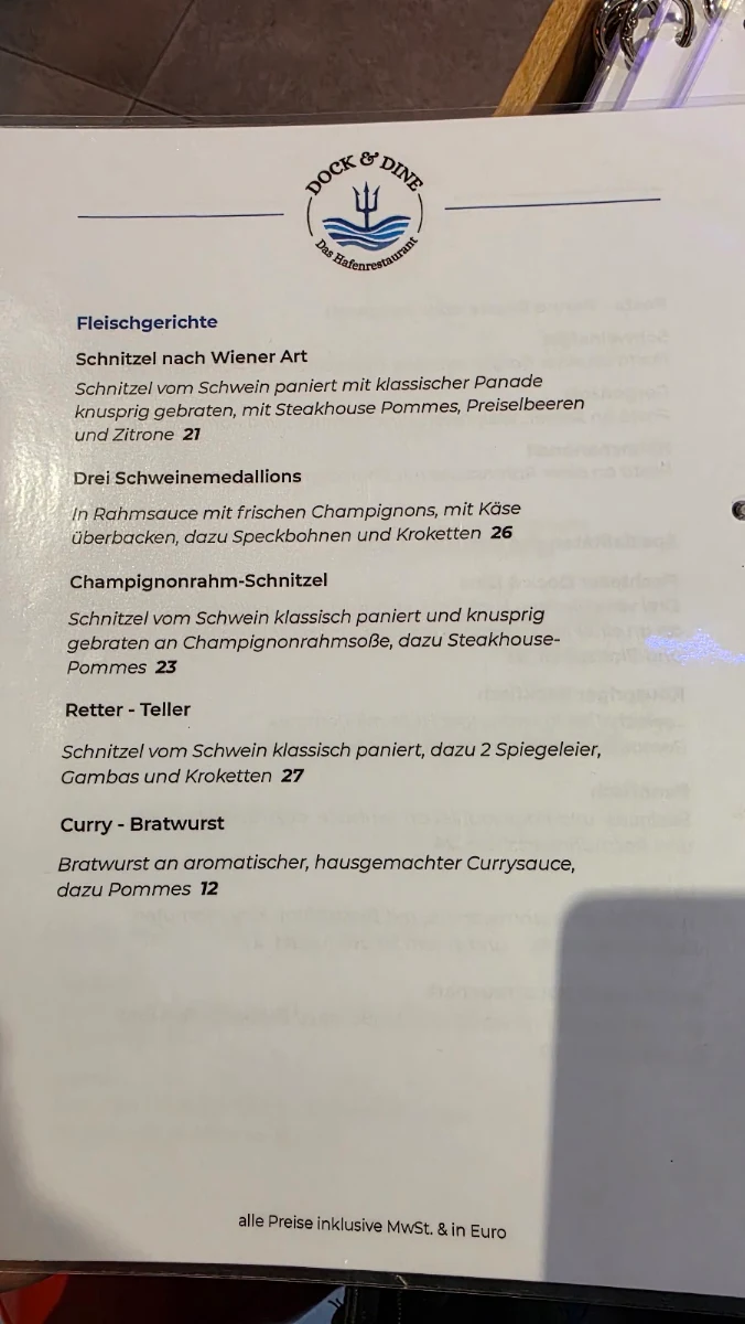 Speisekarte photo 5