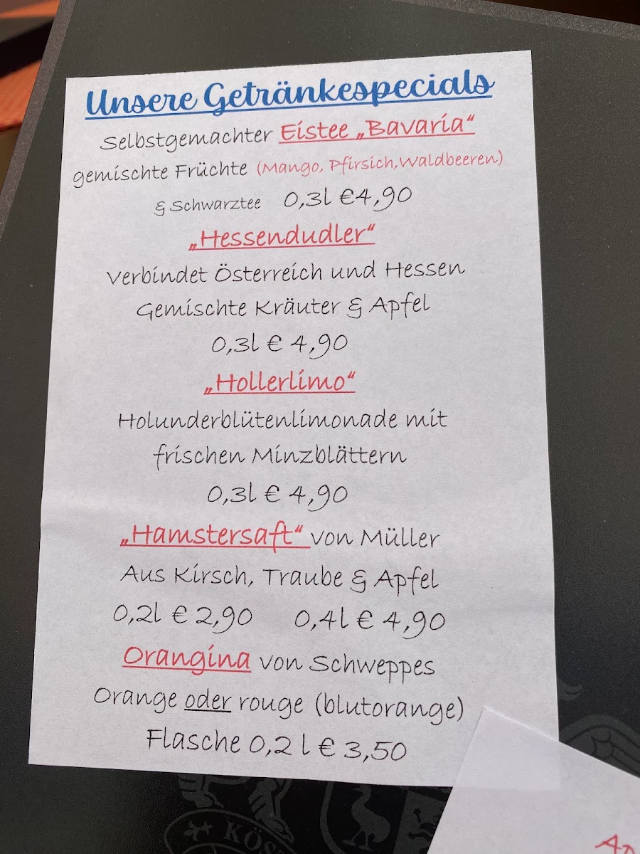 Speisekarte photo 8