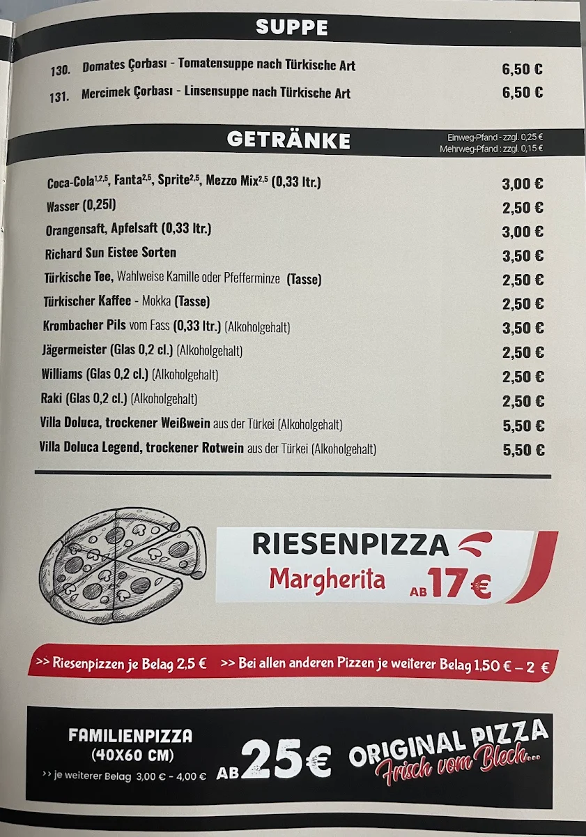 Speisekarte photo 1