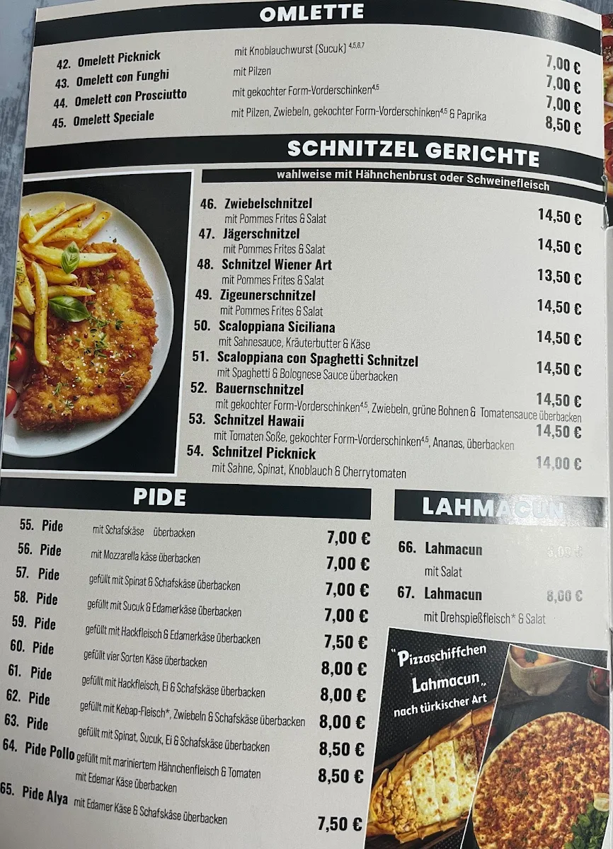 Speisekarte photo 3