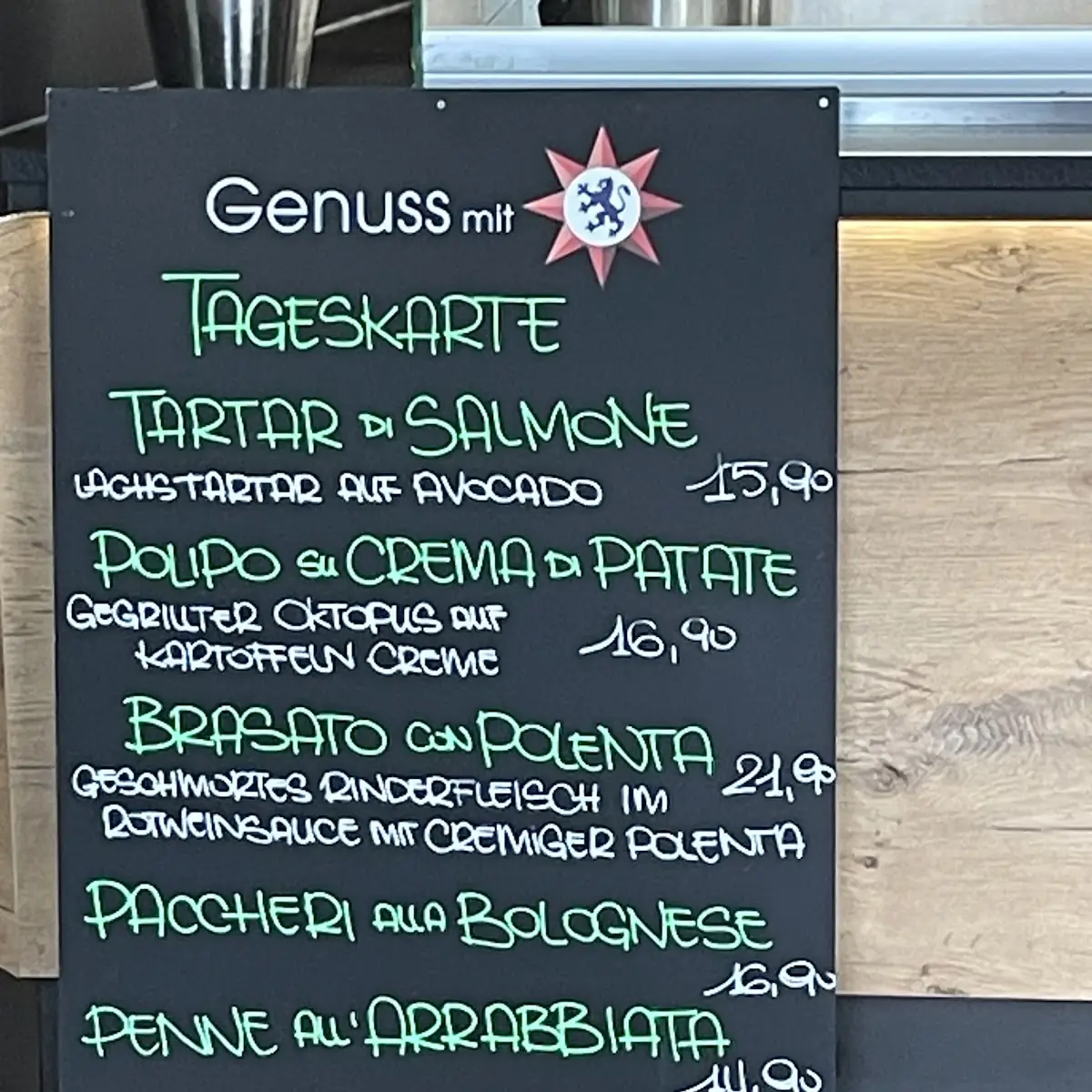 Speisekarte photo 2