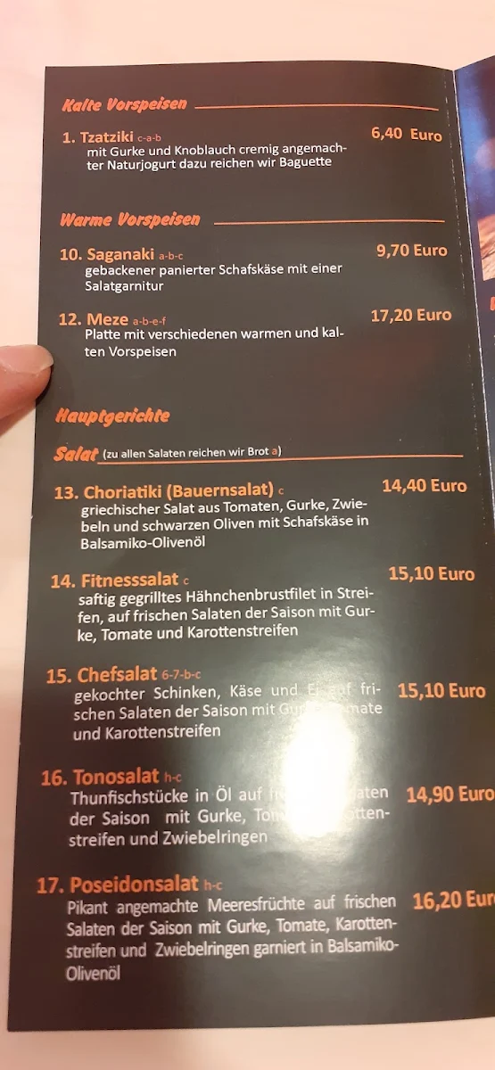 Speisekarte photo 2
