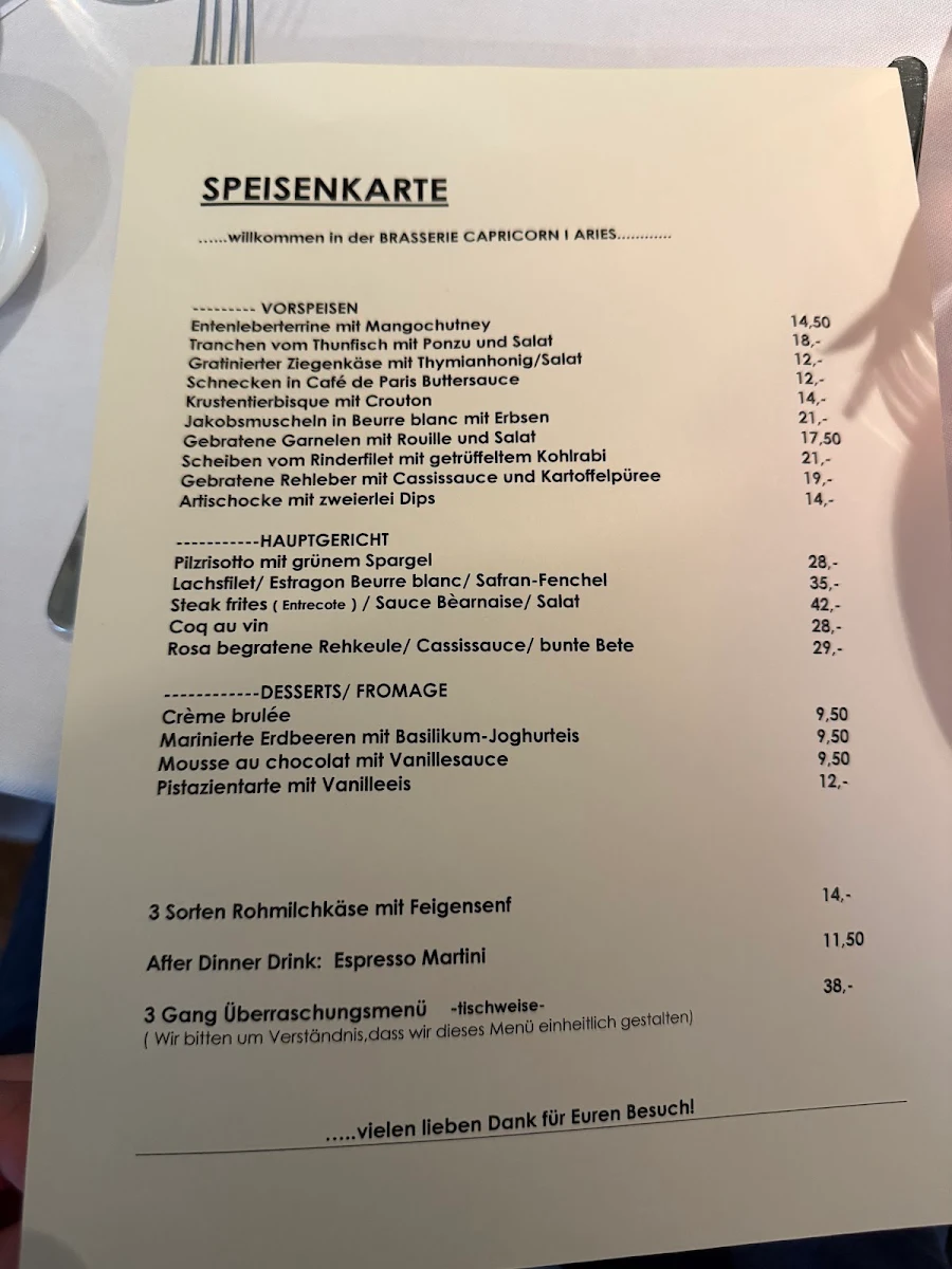 Speisekarte photo 1