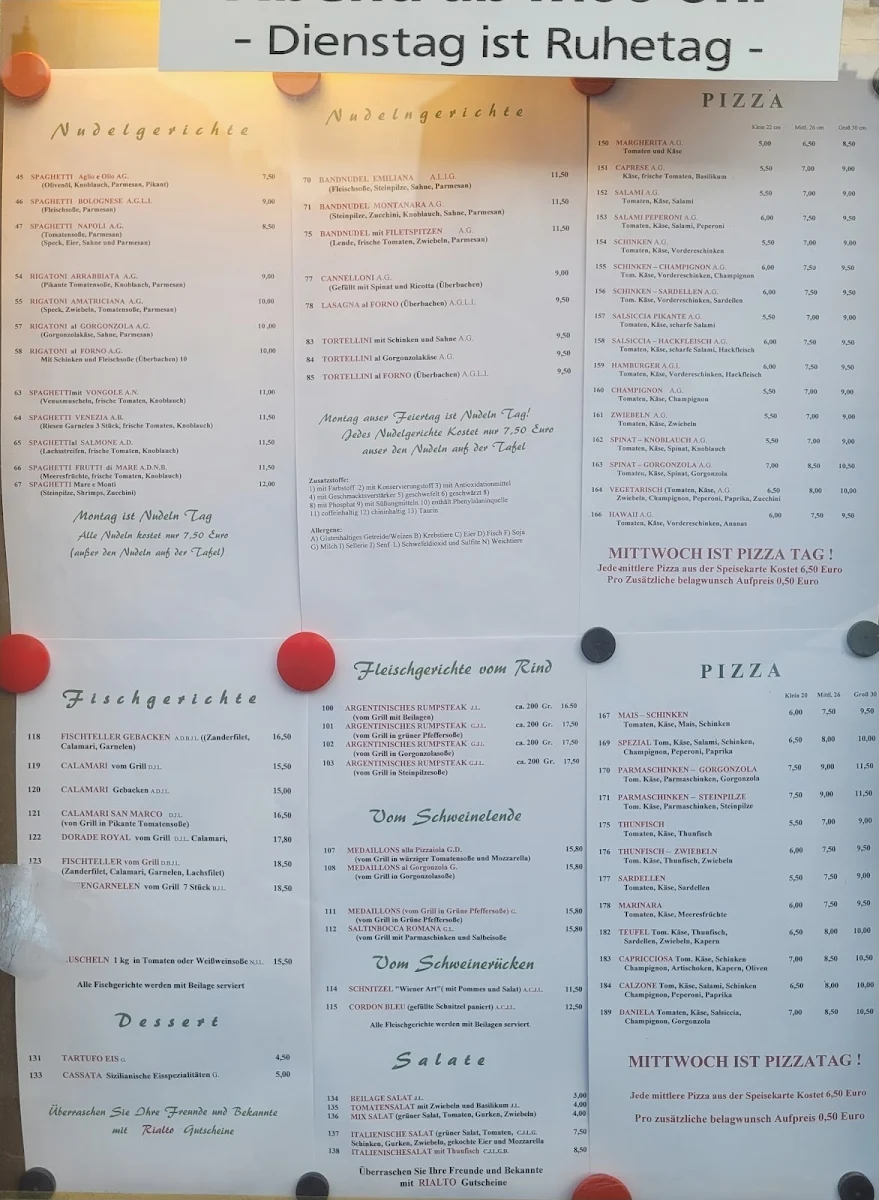 Speisekarte photo 5
