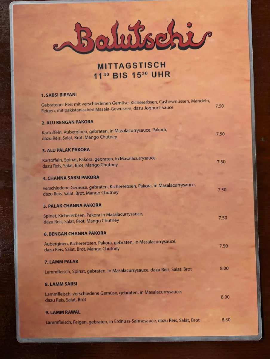 Speisekarte photo 10