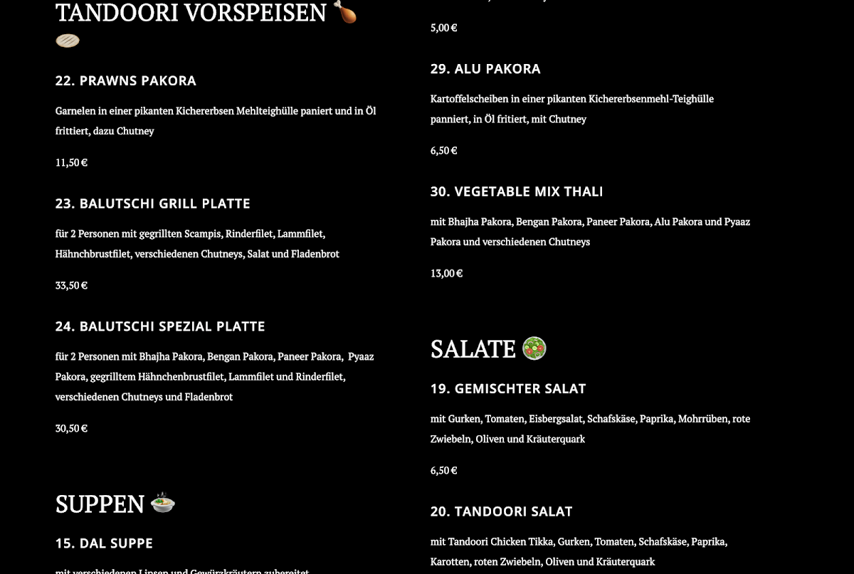 Speisekarte photo 7