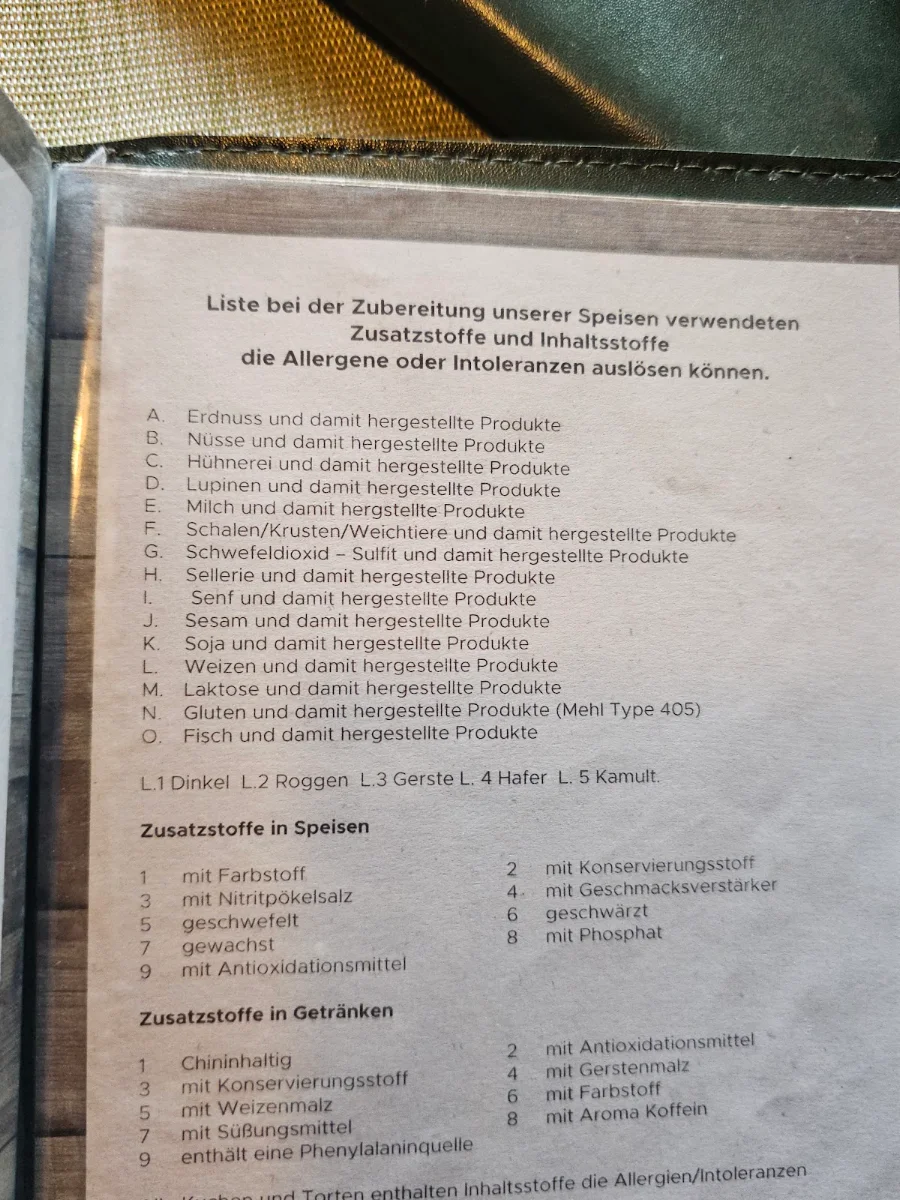 Speisekarte photo 1