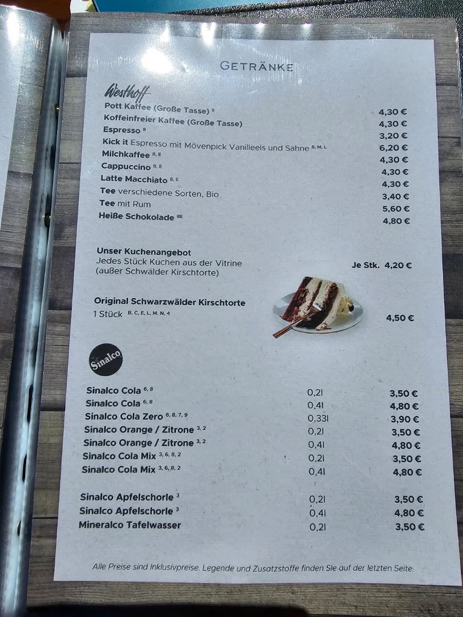 Speisekarte photo 5